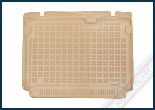 Trunk mat beige fits to: Mercedes W420 T - KLASA 2022 -, Nissan TOWNSTAR 2022 -, Renault KANGOO III 2021 -