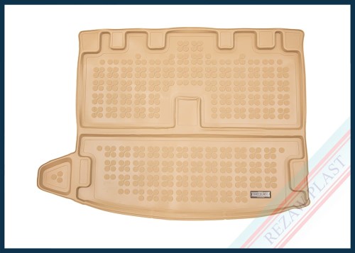 Mata bagażnika TPE (gumowa) beżowa pasuje do: Dacia JOGGER 2021 -