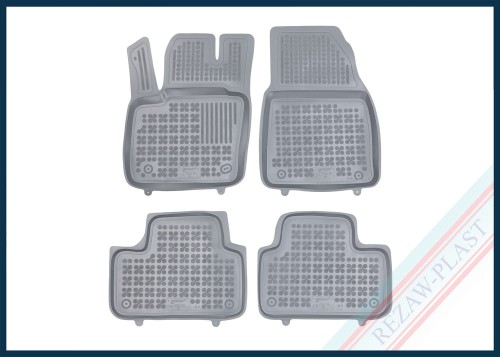 Floor mats grey fit to: Volvo XC40 RECHARGE 2022 -