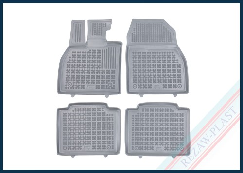 Floor mats grey fit to: Subaru Solterra 2022 -, Toyota bZ4X 2022 -