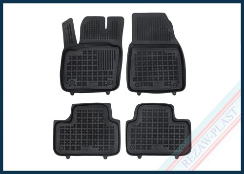 Floor mats black fit to: Volvo XC40 RECHARGE 2022 - 
