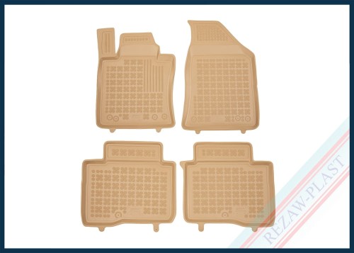 Dywaniki podłogowe beżowe pasują do: Ssangyong TORRES 2023 -