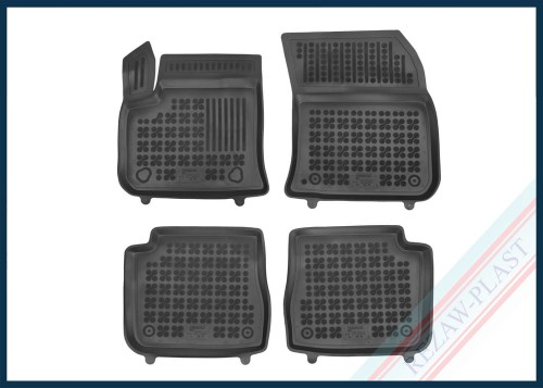 Floor mats black fit to: Citroen E - C4 III 2020 -, Peugeot e - 2008 II 2019 - 