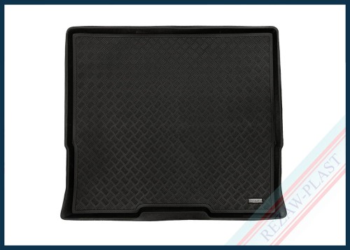 Mata bagażnika PE z gumową powłoką pasuje do: Fiat TALENTO 2016 - 2020, Nissan NV300 2016 -, Opel VIVARO II 2014 -, Renault TRAFIC III 2014 -