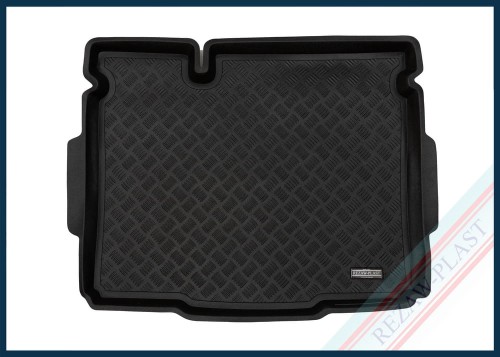 Trunk mat PE with rubber surface fits to: Dacia SANDERO III 2020 -