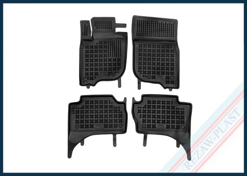 Dywaniki podłogowe czarne pasują do: Mitsubishi L200 V 2019 -