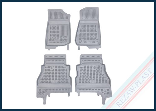 Dywaniki podłogowe szare pasują do: Jeep GLADIATOR (JT) 2021 -