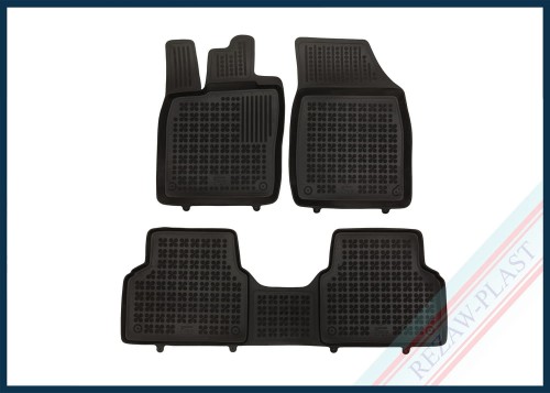 Dywaniki podłogowe czarne pasują do: Cupra BORN 2021 - , Volkswagen ID.3, ID.3 1ST 2019 -