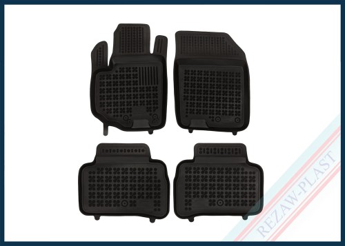 Floor mats black fit to: Suzuki VITARA II 2015 -