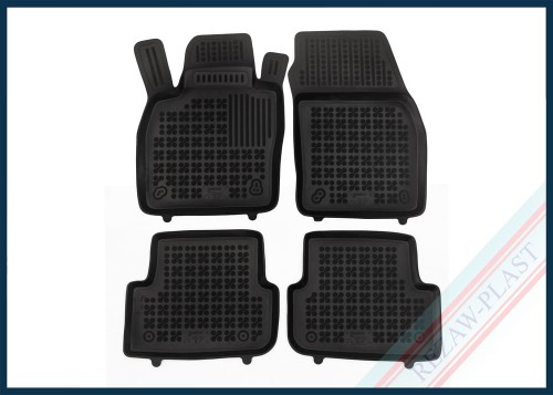 Dywaniki podłogowe czarne pasują do: Volkswagen TAIGO 2021 -