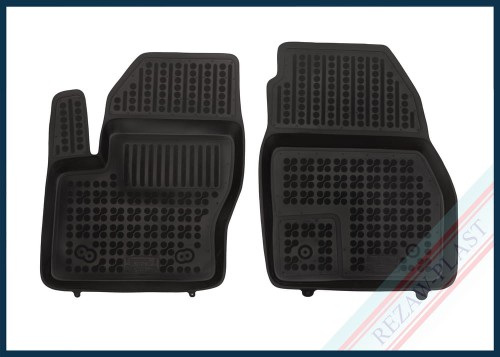 Dywaniki podłogowe czarne pasują do: Ford TRANSIT CONNECT II 2013 - 2023