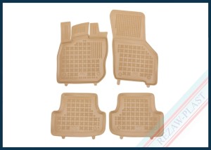 Dywaniki podłogowe beżowe pasują do: Audi A3 IV 8Y 2020 -