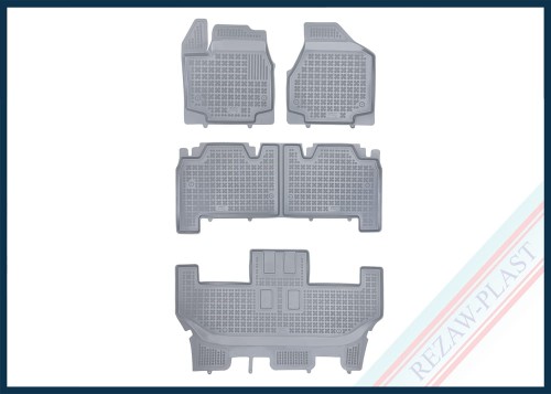 Floor mats grey fit to: Chrysler PACIFICA II 2016 -