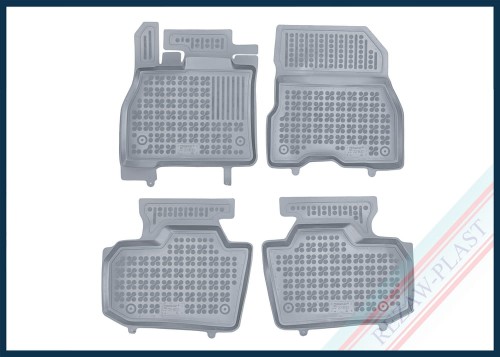 Floor mats grey fit to: Nissan LEAF I (ZE0) 2010 - 2013