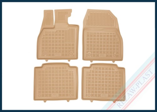 Dywaniki podłogowe beżowe pasują do: Lexus RZ 2023 -