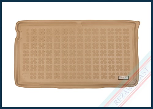 Trunk mat beige fits to: Fiat 500e 2020 -