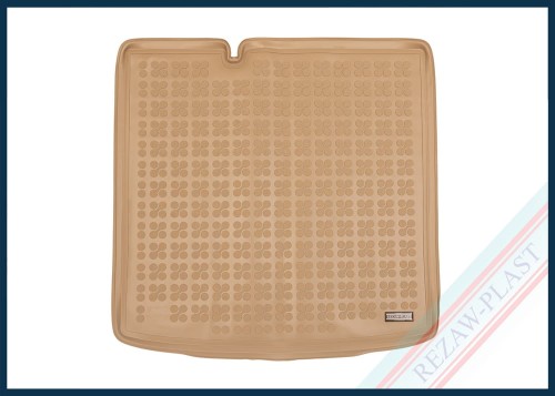 Trunk mat beige fits to: Skoda ENYAQ iV 2020 -