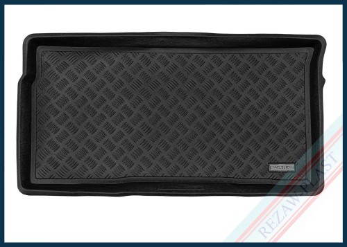 Trunk mat PE with rubber surface fits to: FIAT 500e 2020 -