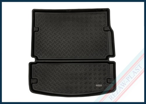 Trunk mat PE with rubber surface fits to: Dodge DURANGO III 2011 -