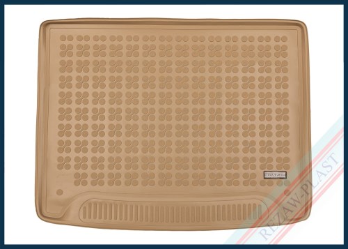 Trunk mat beige fits to: Hyundai KONA II 2023 -