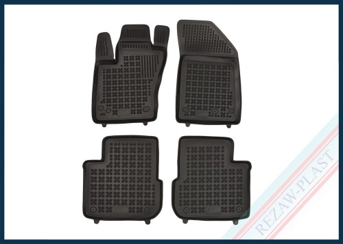 Floor mats black fit to: Fiat TIPO 2016 -