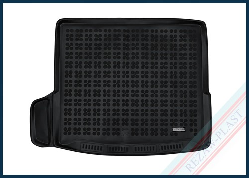 Trunk mat black fits to: BMW X1 (F48) 2016 - 2022, iX1 2022 -