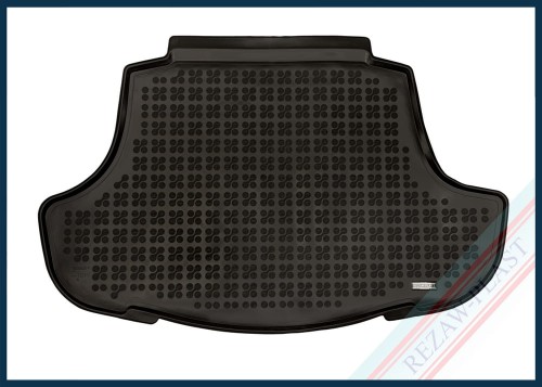 Trunk mat black fits to: Lexus ES VII 2018 -
