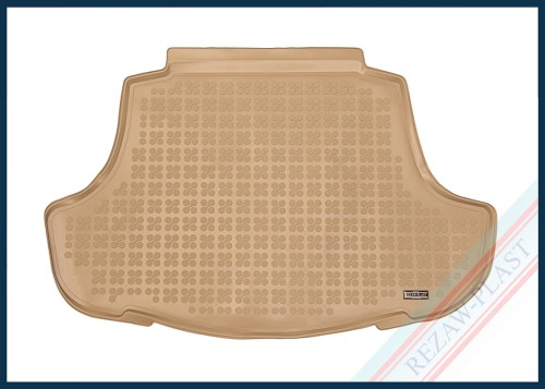 Trunk mat beige fits to: Lexus ES VII 2018 -