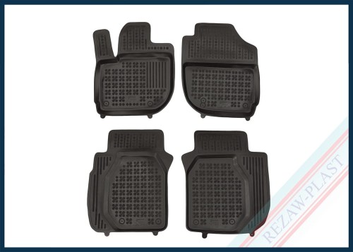 Dywaniki podłogowe czarne pasują do: Honda JAZZ V (GR) 2020 -