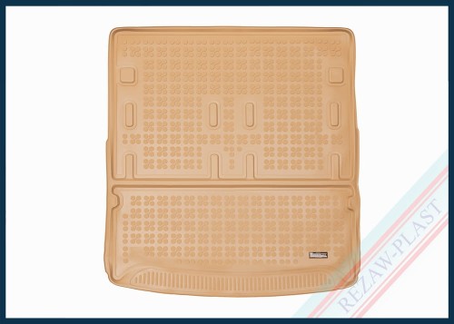 Trunk mat beige fits to: Ford TOURNEO CONNECT III, GRAND TOURNEO CONNECT III 2022 -