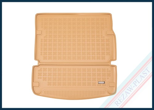 Trunk mat beige fits to: Dodge DURANGO III 2011 -