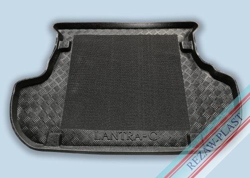 Trunk mat with non - slip fits to: Hyundai LANTRA II 1996 - 2000