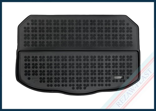 Trunk mat black fits to: Nissan QASHQAI III 2022 -