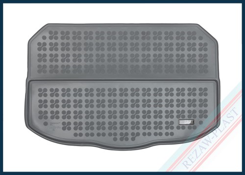 Trunk mat grey fits to: Nissan QASHQAI III 2022 -