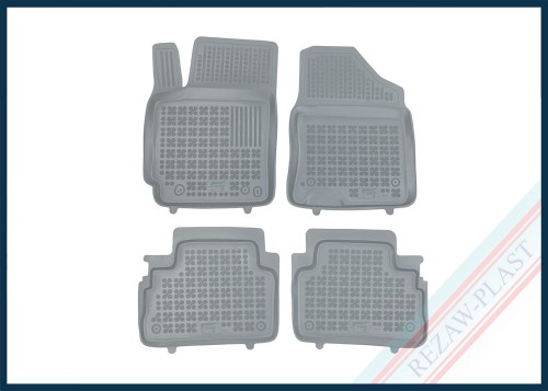 Floor mats grey fit to: Hyundai Kona II 2023 -