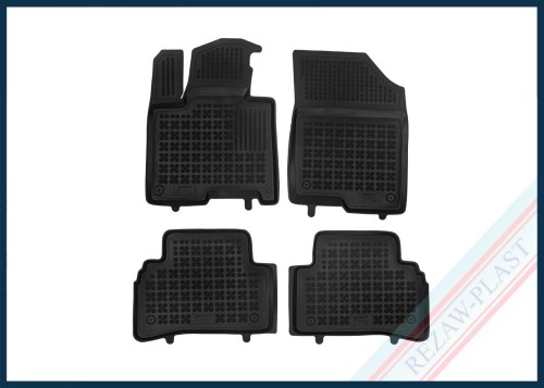 Floor mats black fit to: Kia SPORTAGE V 2021 -