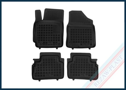 Floor mats black fit to: Hyundai Kona II 2023 -