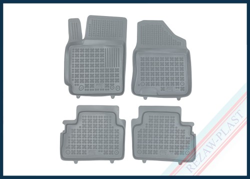 Floor mats grey fit to: Hyundai Kona II 2023 -