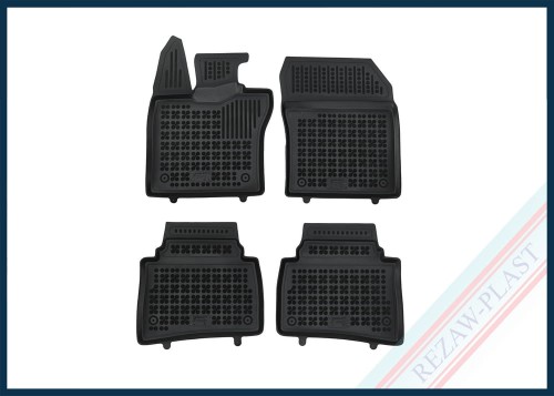 Floor mats black fit to: Toyota PRIUS V (XW60) 2023 -