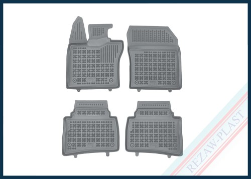 Floor mats grey fit to: Toyota PRIUS V (XW60) 2023 -