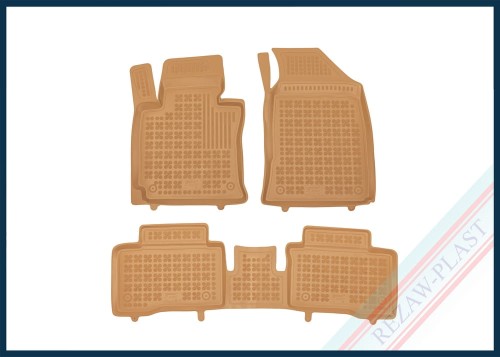 Floor mats beige fit to: SsangYong TIVOLI 2023 - , TIVOLI GRAND 2023 - 