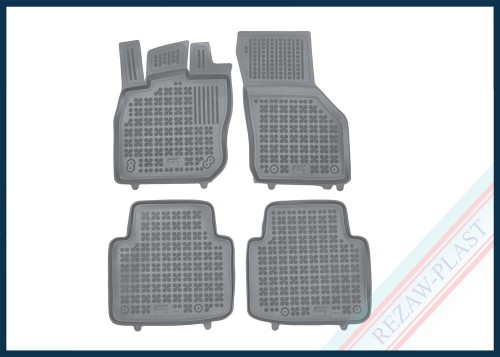 Dywaniki podłogowe szare pasują do: Volkswagen PASSAT B9 2024 -