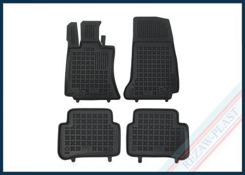 Floor mats black fit to: Mercedes S214, W214 E - KLASA 2023 -