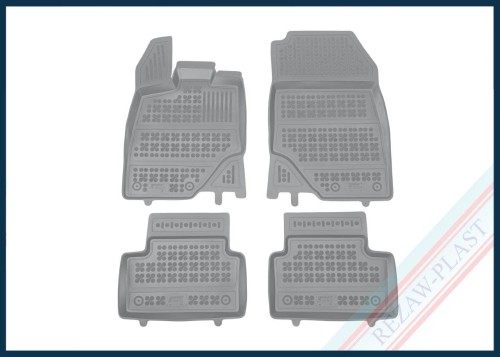 Floor mats grey fit to: Peugeot 3008 III 2024 -