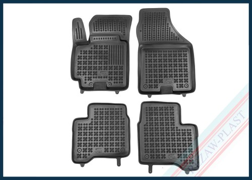 Floor mats black fit to: Suzuki SWIFT VI 2019 - 2024