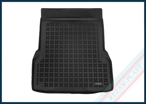 Trunk mat black fits to: Mercedes EQS V297 2021 -