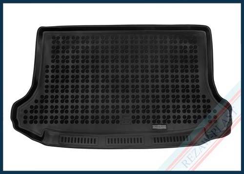 Trunk mat black fits to: Toyota RAV4 III 2005 - 2012