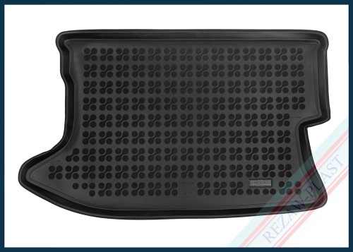 Trunk mat black fits to: Toyota AURIS I 2010 - 2013