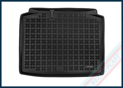 Trunk mat black fits to: Skoda RAPID 2013 - 2019