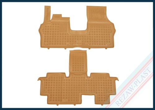 Floor mats beige fit to: Volkswagen ID. Buzz 2022 -